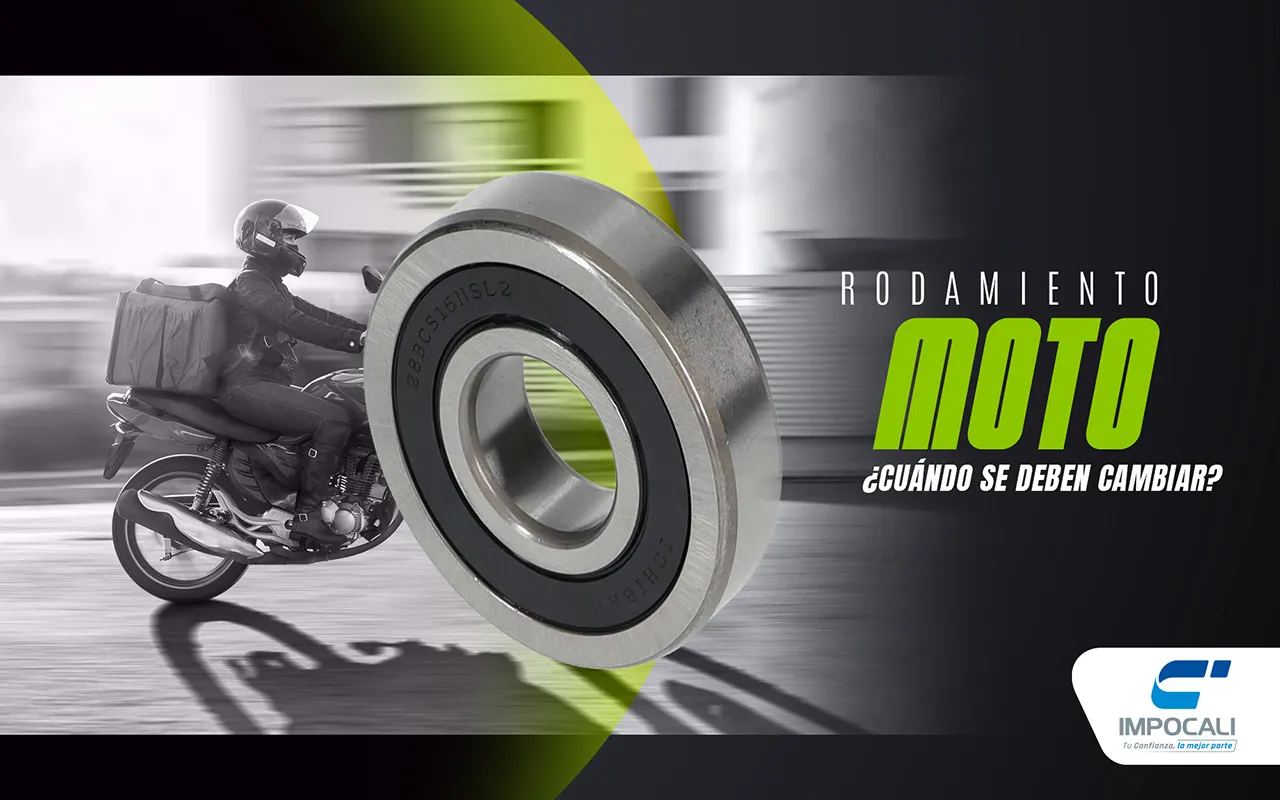 Rodamientos moto: ¿Cuándo se deben cambiar? | Impocali