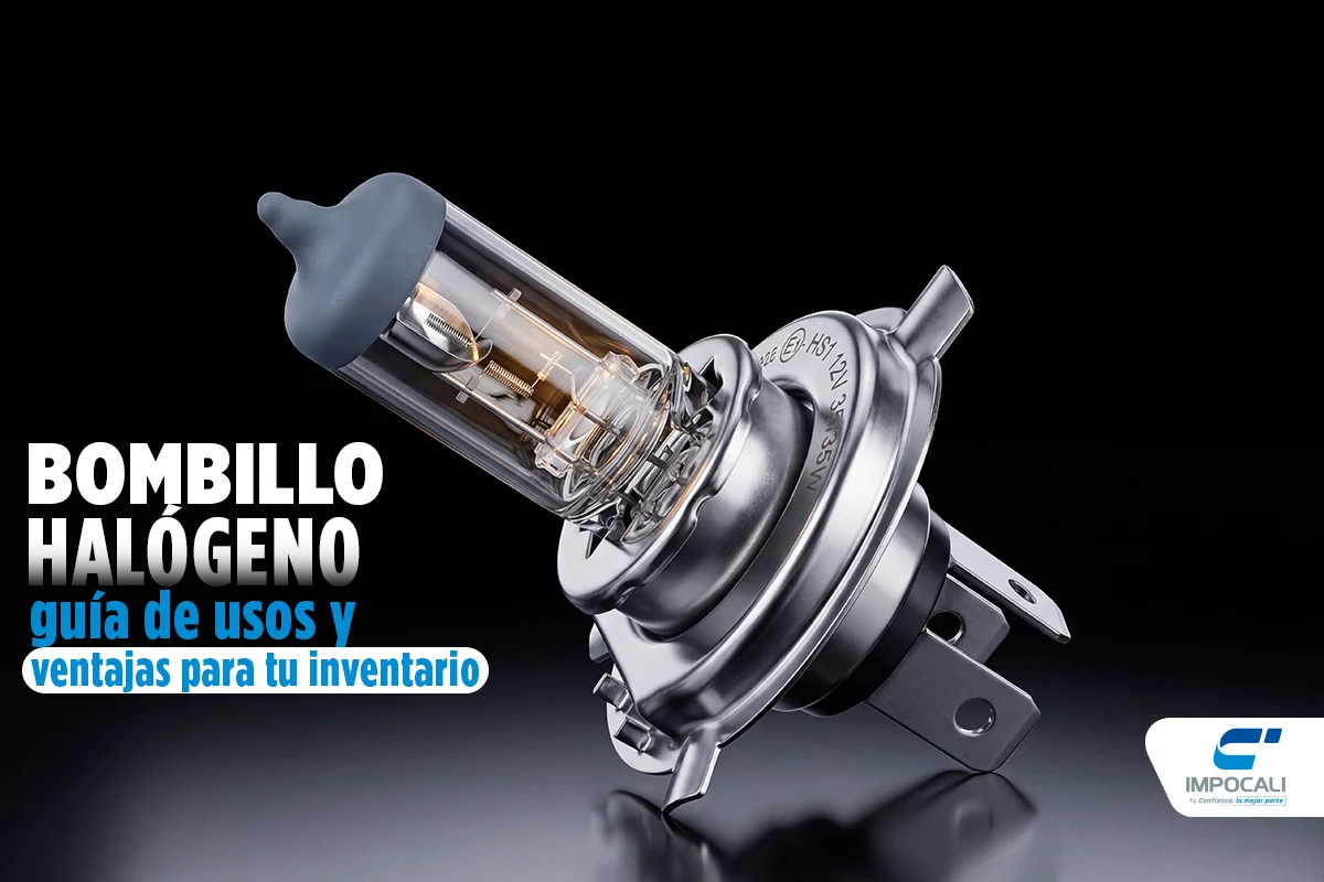 Bombillo halógeno: guía de usos y ventajas para tu inventario