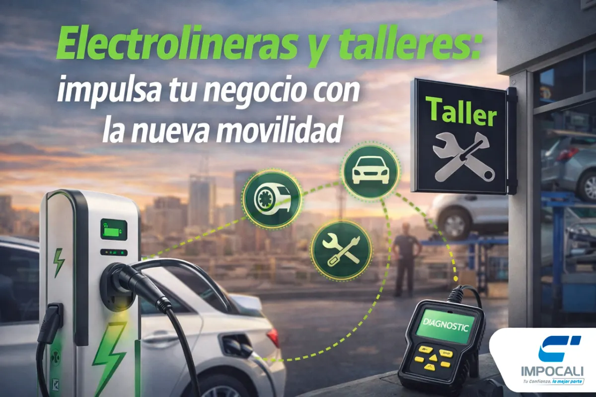 Electrolineras y talleres: impulsa tu negocio con la nueva movilidad