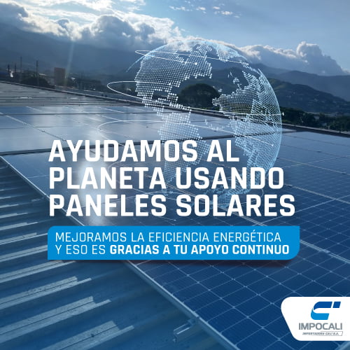 Lee más sobre el artículo IMPOCALI LE APUESTA A LA EFICIENCIAENERGÉTICA CON PANELES SOLARES
