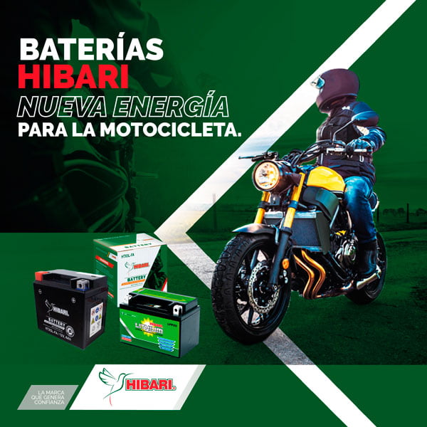 Lee más sobre el artículo BATERÍAS HIBARI. NUEVA ENERGÍA PARA LA MOTOCICLETA.