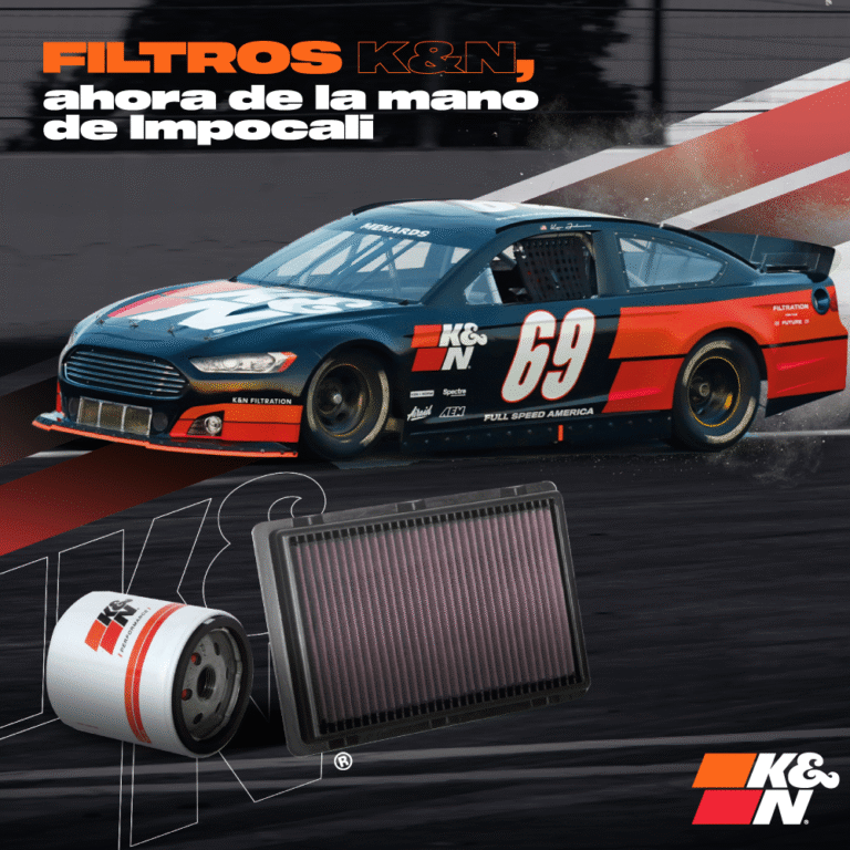 Lee más sobre el artículo FILTROS K&N, AHORA DE LA MANO DE IMPOCALI