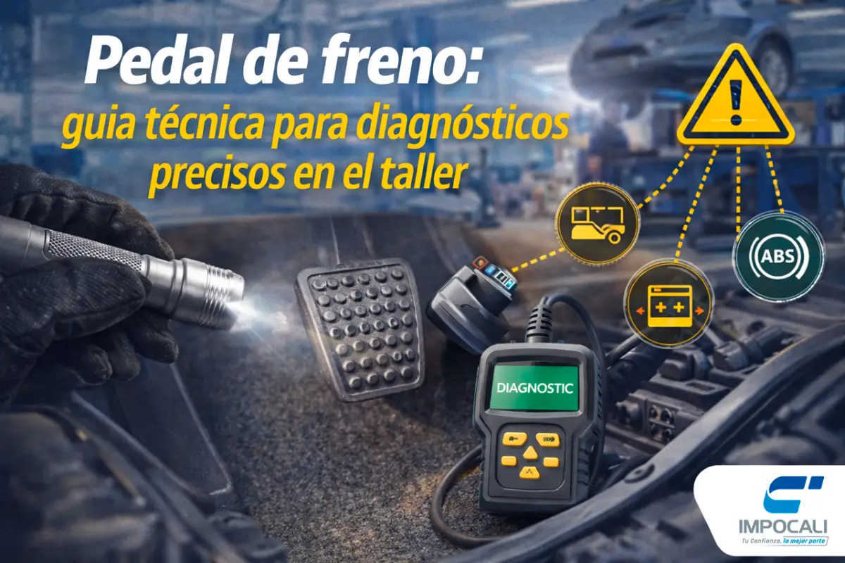 Pedal de freno: guía técnica para diagnósticos precisos en el taller