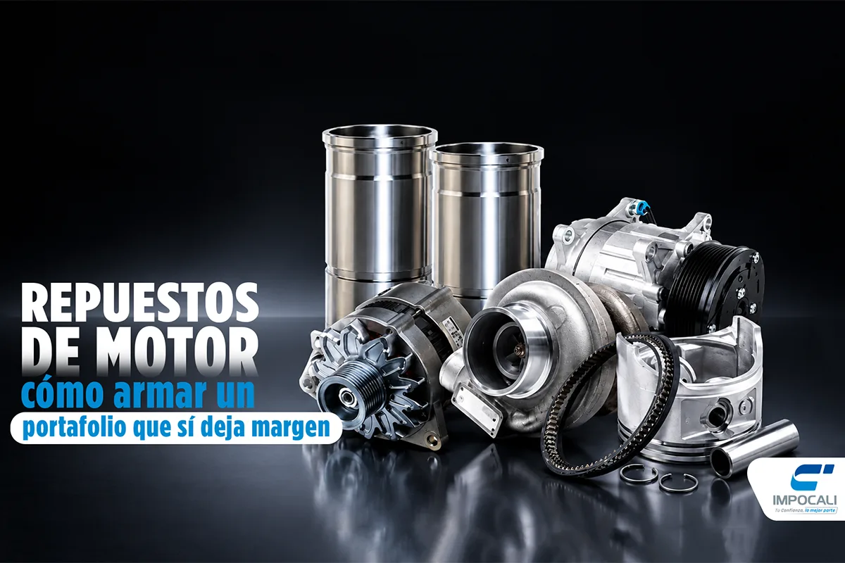 Repuestos de motor: cómo armar un portafolio que sí deja margen