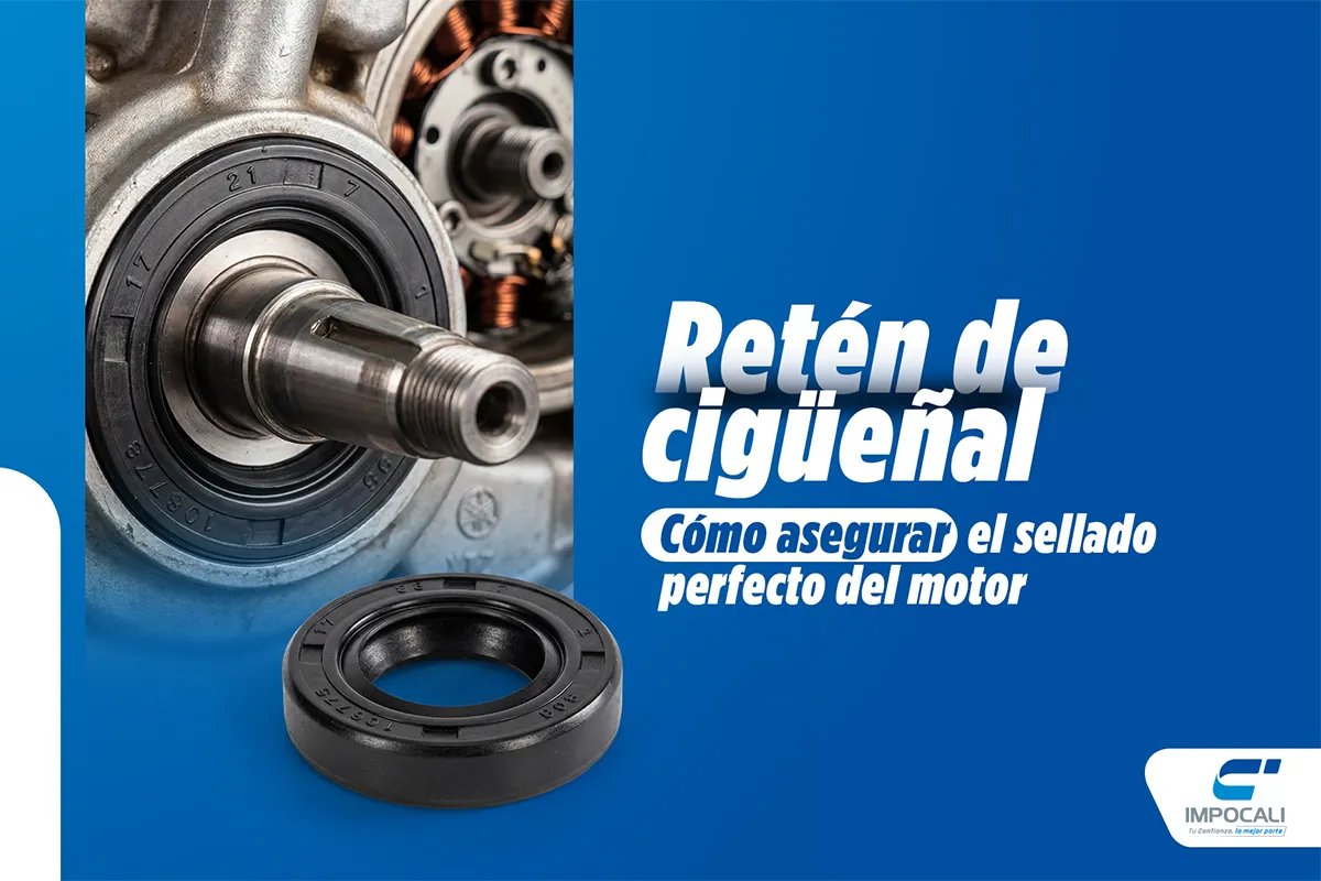 Retén de cigüeñal: cómo evitar averías y maximizar ventas