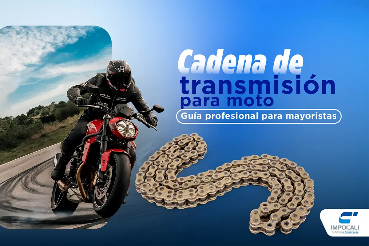 Cadena de transmisión para moto: errores que aceleran su desgaste