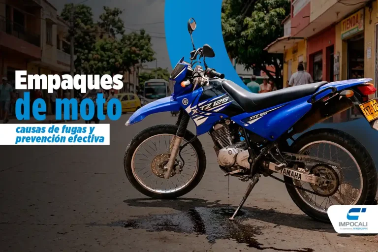 Lee más sobre el artículo Empaques de moto: causas de fugas y prevención efectiva
